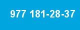 977 181-28-37 977 181-28-37